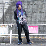 安心 ジャージパンツ BK/P.BL
