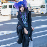 Dark Abyss Hooded Long Vest