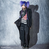 Dark Abyss Drape Coat