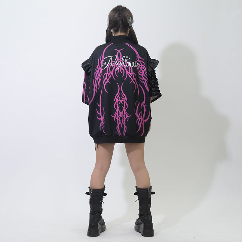 Nightmare Jersey Jacket Short Sleeves