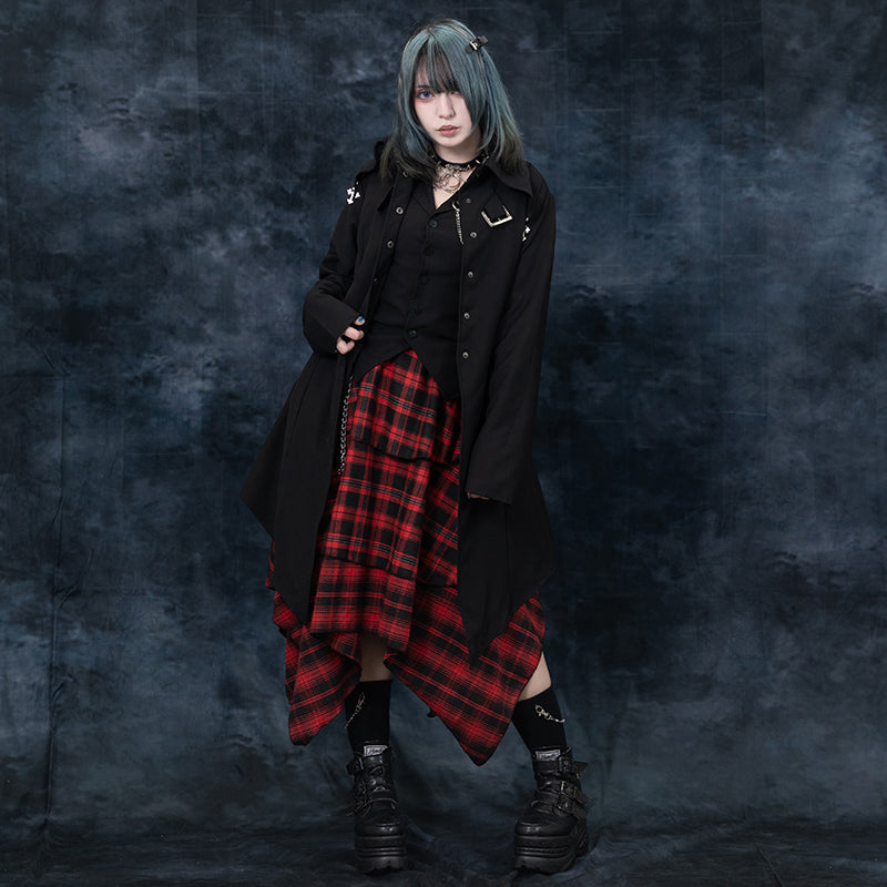 Dark Abyss Cross Long Shirt