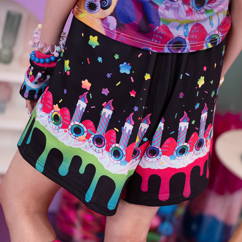 MAD B-DAY HALF PANTS