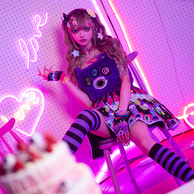 [October Release] MAD B-DAY FLUFFY MONSTER BUSTIER