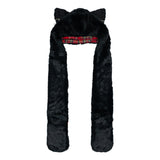 CAT EAR HOODED SCARF