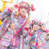 [キッズ]デコラブ ZIPパーカー