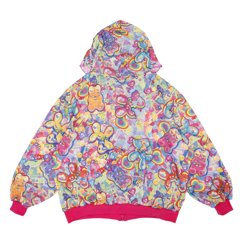 DECO LOVE ZIP HOODIE – ACDC RAG