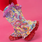 デコラブ レッグウォーマー