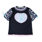 BLACK/PASTEL PURPLE