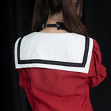 Swaying Heart ブラウス RED