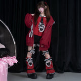 Swaying Heart Hoodie Red