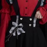 Swaying Heart スカート BLACK
