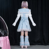 Swaying Heart スカート PASTEL BLUE