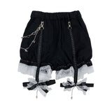 Swaying Heart ショートパンツ BLACK