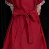 Swaying Heart Dress Red