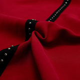 Swaying Heart Dress Red