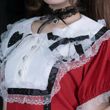 Swaying Heart Dress Red