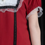 Swaying Heart Dress Red