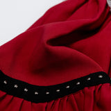Swaying Heart Leg Warmers Red