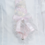 Swaying Heart Tie Yellow/Pink