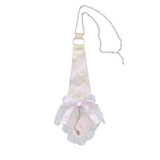 Swaying Heart Tie Yellow/Pink