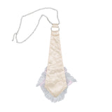 Swaying Heart Tie Yellow/Pink