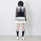 ピアノ 4段スカート WHITE