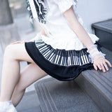 ピアノ 4段スカート BLACK