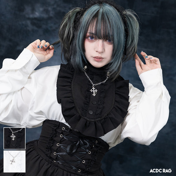 Dark Abyss Cross Detachable Collar