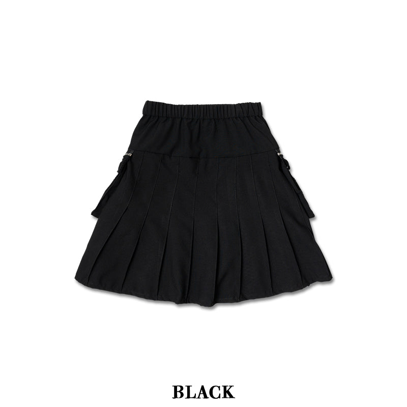 Dark Abyss Pleated Skirt