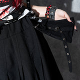 Dark Abyss Pleated Skirt