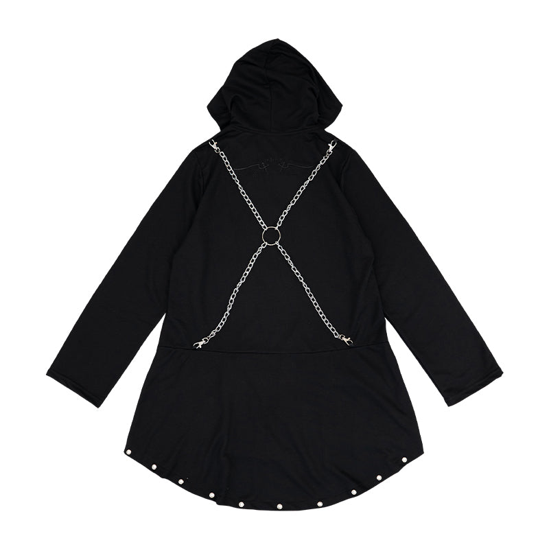 Dark Abyss Cross Hoodie