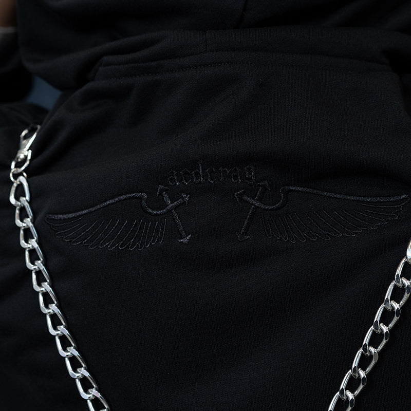 Dark Abyss Cross Hoodie