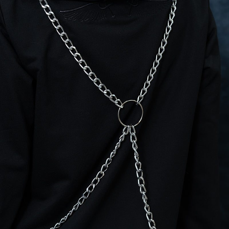 Dark Abyss Cross Hoodie