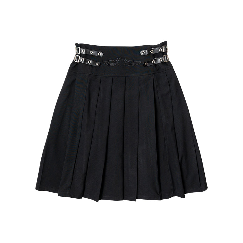 Dark Abyss PU Wrap Skirt  (Men Ver.)