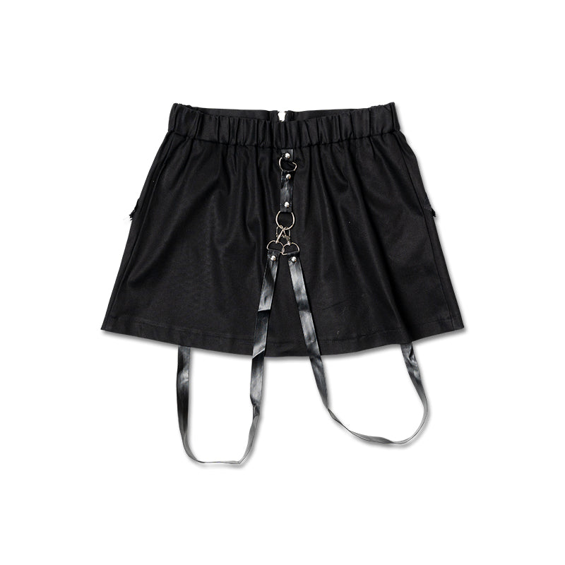 Dark Abyss Suspender Skirt