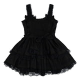 [Plus size] RIBBON GOTHIC DRESS