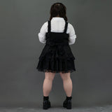 [Plus size] RIBBON GOTHIC DRESS