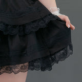 [Plus size] RIBBON GOTHIC DRESS