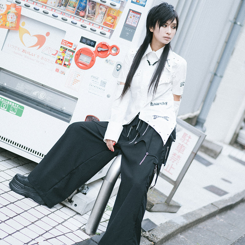 Dark Abyss Asymmetric Pants 