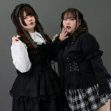 [プラスサイズ]2wayクロスブラウス