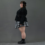 [プラスサイズ]2wayクロスブラウス