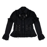 Dark Abyss 2way Cross Blouse 