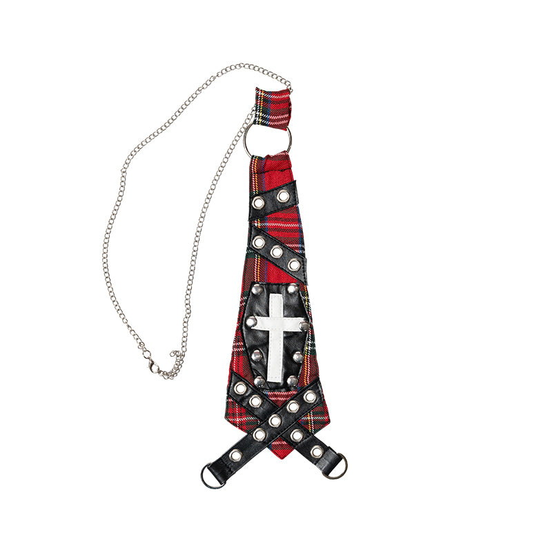Dark Abyss PUNKS Necktie – ACDC RAG