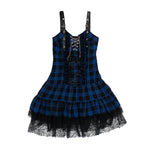 BLACK/NAVY TARTAN