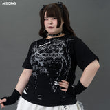 [プラスサイズ]アナーキーT