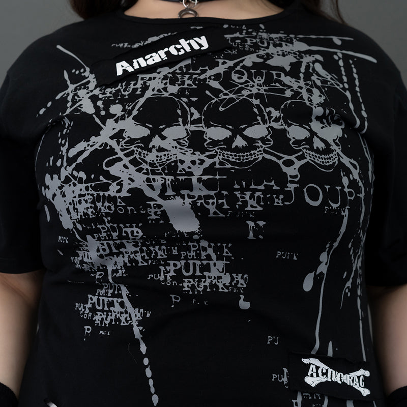 Plus size ANARCHY T-SHIRT – ACDC RAG