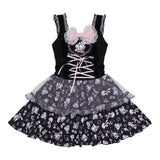 Hanyo Usagi Jumper Skirt Black
