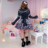 Hanyo Usagi Jumper Skirt Black