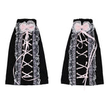 汎用うさぎ レッグウォーマー BLACK