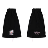 汎用うさぎ レッグウォーマー BLACK